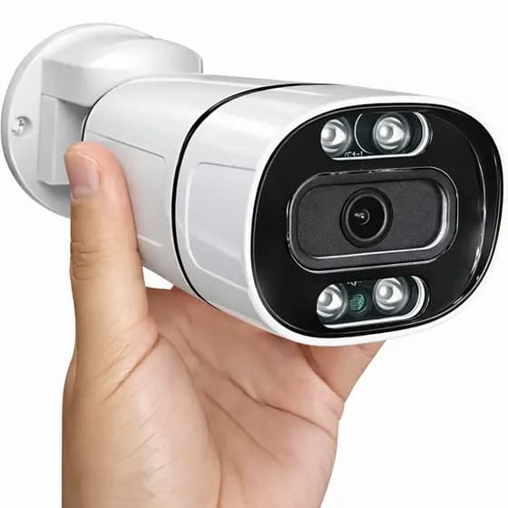 Câmera de Segurança Externa 5MP AHD em Metal Bullet Dia e Noite Lente 2.8mm FUSHANG