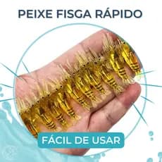 Kit Isca Camarão Artificial Silicone Soft Isca Macia Realista para Pesca Rio Lago Pesqueiro