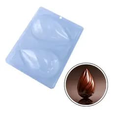 Forma Ovo Páscoa 250g Elegance Bwb Silicone 3 Partes