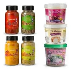 Kit Completo 7 Temperos Alho Cebola Refoga Especiarias