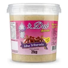 Alho Triturado Premium Sem Sal 2kg Pronto Para Uso