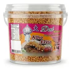 Alho Frito Granulado Desidratado Saboroso Crocante 1kg