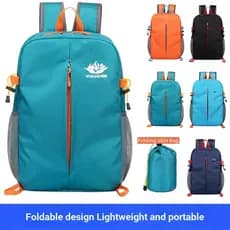 Japonês mochila de escalada ao ar livre senhoras viagem leve passeio mochila de viagem masculino dobrável Ultra-leve cam