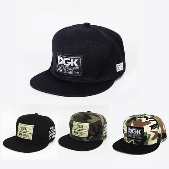 Boné Coreano Novo DGK, Boné Camuflado, Boné de Beisebol, de Golfe para Homens, com Viseira para Mulheres,