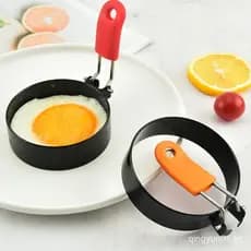 Anel De Ovo Antiaderente , Frigideira Circular De Aço Inoxidável , Cozinha Doméstica , Pequena Ferramenta , Molde De Ham