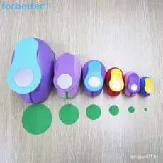 FORBETTER Perfurador Circular Para Papel De Bricolagem Brinquedo Infantil Gravação De Mais Nítida Crianças 9/16/25mm Fab