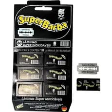 Laminas Super barba flydear e matgicol importadas corte suave barbeiros