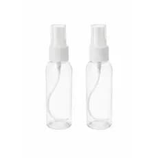 Kit Frascos transparente Spray aromatizador perfume álcool viagem