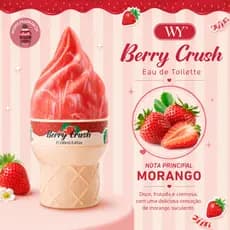 Perfume Importado WY ICE CREAM Berry Crush 100ML Colônia Doce de Morango