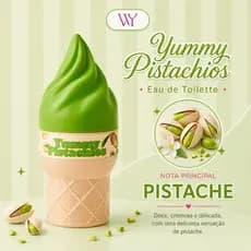 Perfume WY ICE CREAM YUMMY PISTACHIOSN 100ML Pistache Doce Amadeirado