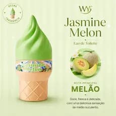 Perfume Feminino WY ICE CREAM JASMINE MELON 100ML Fragrância Doce Gourmand Melão