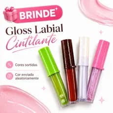 Gloss labial hidratante e suave - cor aleatória