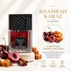 Perfume Árabe Lattafa Khamrah Karaz EDP Amadeirado Gourmet