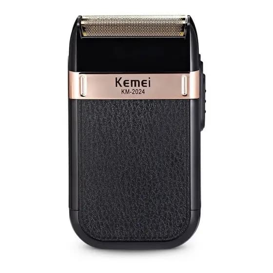 Barbeador Aparador Elétrico De Pelos Masculino Shaver Kemei