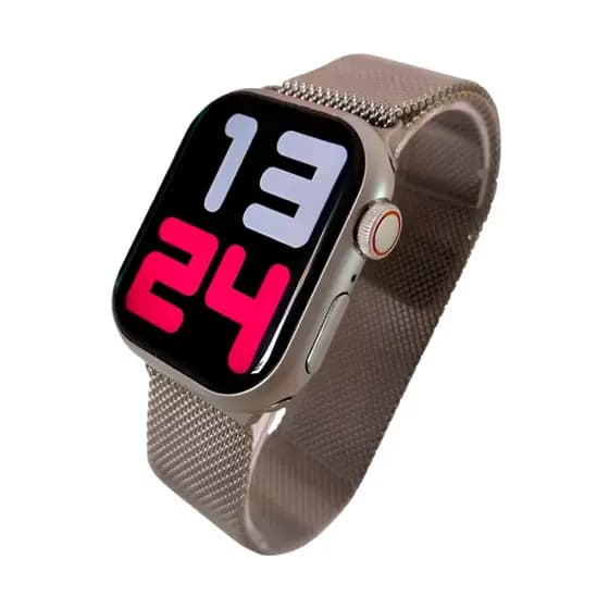 Relógio Smartwatch HW Mini 2 Com 7 Pulseiras 41mm Lançamento 2024 Chat GPT Compatível IOS e Android