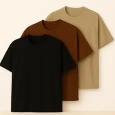 Kit 3 Camiseta Lisa Premium 100% Algodão Alta Qualidade Camisa de Várias Cores Ótimo Conforto Envio Imediato
