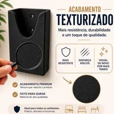 Porta Controle Remoto Parede Resistente Forte Durável