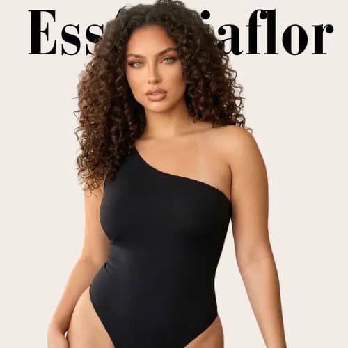 Body Feminino Um Ombro Só Mula Manca Suplex Moda Blogueira Sem Bojo Bore Blusa Feminina Estilosa Bory