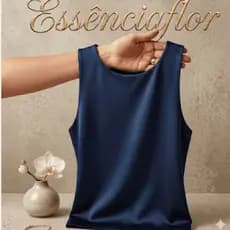 Regata Feminina Básica Elegante Suplex Premium Modelagem Perfeita Casual e Noite