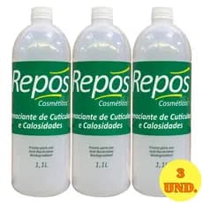 Kit 3 und Repos Amaciante de Cutícula 1L Maciez Absoluta