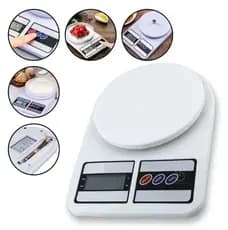 Balança Digital de Cozinha Precisão Cozinha, Até 10 kg, Escala 1 grama