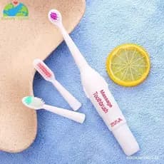 Escova de Dentes Elétrica com Cerdas Macias e Cabeças de Escova