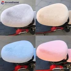 DREAMFOREST Selim De Bicicleta Elétrica De Pelúcia Macio Capas De Assento Almofada De Ciclismo Confortável I5K2
