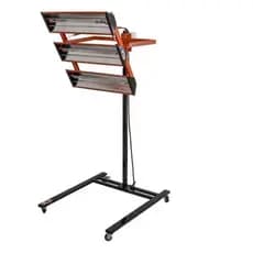 Painel Secador De Tinta Infravermelho 3000W 3 Lâmpadas Automotivo Funilaria Monofásico