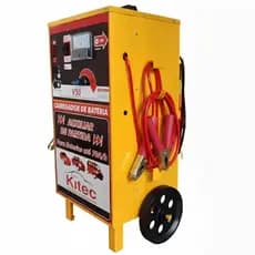 Carregador de Bateria Automotivo 50A 12V com Auxiliar de Partida Bivolt Kitec V50