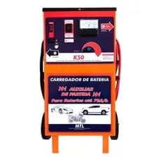 Carregador Bateria K50 Com Auxiliar Rapido/lento 50a  12v Kitec