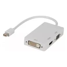Cabo Adaptador Mac Thunderbolt/mini Displayport 3x1 Hdmi Vga