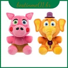 Boneca Pizzeria Simuladora Noites No Cinco Freddy's Brinquedos De Pelúcia Orville Elephant Pig