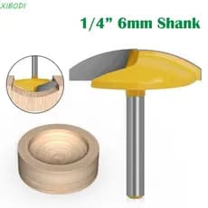 XIBODI Fresa De Tigela De 1/4 " 6mm 8mm Ferramentas Para Trabalhar Madeira Com Haste