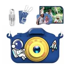 Camera Digital Infantil Vídeo Fotos Jogos Hd Alça Anti Natal presente
