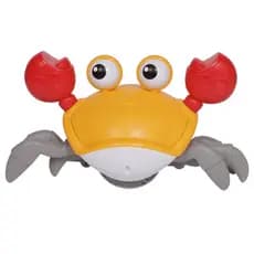 Caranguejo Brinquedo Fujão Sensor Dança E Som Eletrônico Top