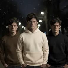 Kit 3 Moletom Canguru Masculino Blusa de Frio Com Bolso e Capuz Casaco Unissex Envio Imediato