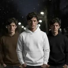Kit 3 Blusa de Frio Moletom Canguru Unissex Tendência Envio Imediato