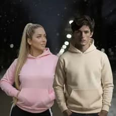 Kit 2 Moletom Canguru Com Bolso e Capuz Casaco Unissex Blusa de Frio Flanelada Envio Imediato