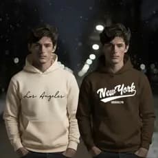 Kit 2 Moletom Canguru Masculino Estampado Blusa de Frio Unissex Envio Imediato Promoção