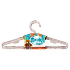 Kit Cabide acrílico Grosso Resistente Kit 20un Infantil Zeek Premium Sustentável atacado roupa