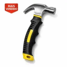 Mini Martelo Unha 16cm Profissional Aço Forjado Cabo Emborrachado 23mm