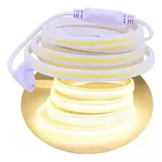 5m Mangueira Fita Led Cob 320 Leds Super Brilho + Conector