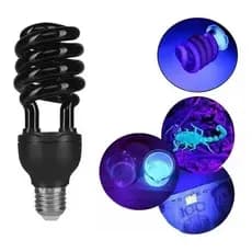 Lâmpada Fluorescente 30w Luz Negra Efeito Neon 110v E27
