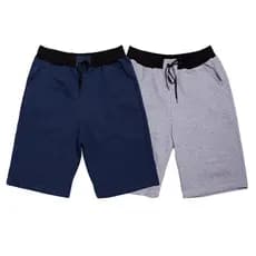 Kit 2 Bermudas Moletom Masculinas Academia Fitness Treino Casual Conforto