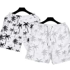 Bermudas Brancas coqueiro mais vendidas | Leve 2 e economize OU apenas 1 unidade.