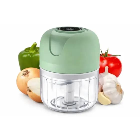 Mini Processador de Alimentos Elétrico USB Recarregável – Triturador Portátil Multifuncional