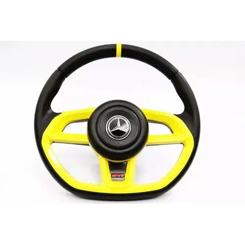 Volante Esportivo Gti Amarelo Caminhão Mb 1620/ 709/ 1113