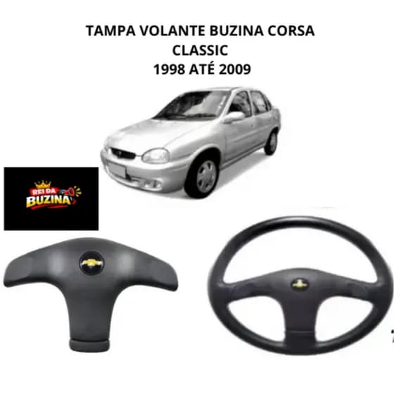 Tampa Buzina C/ Acionador Corsa Classic Corsa Sedan Hatch
