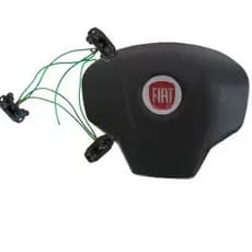 TAMPA  COM CHICOTE PARA VOLANTE ESPORTIVO NOVO IDEA COM EMBLEMA E CHICOTE