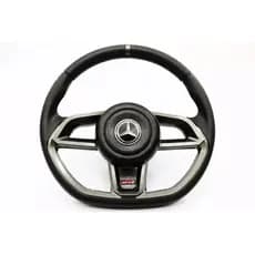 Volante Esportivo Gti Grafite Caminhão Mb 1620/ 709/ 1113